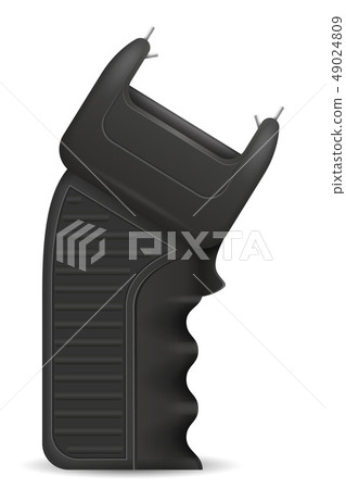 stun gun weapon self defense vector illustration 49024809