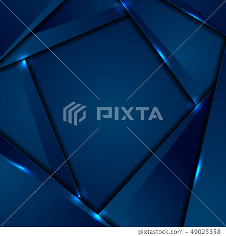 Dark blue corporate background with glowing lines 49025358