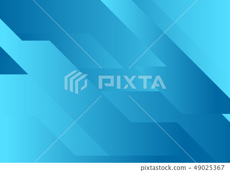 Blue abstract geometric minimal tech background Blue abstract geometric minimal tech background 49025367
