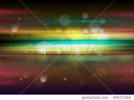 Colorful glowing stripes and tech lines abstract Colorful glowing stripes and tech lines abstract 49025368