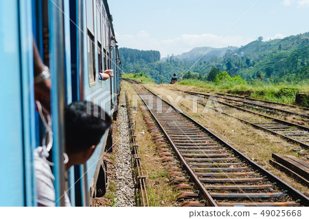 Ella to Kandy among tea plantations in highlands of Sri Lank 49025668