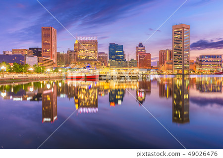 Baltimore, Maryland, USA Skyline Baltimore, Maryland, USA Skyline 49026476
