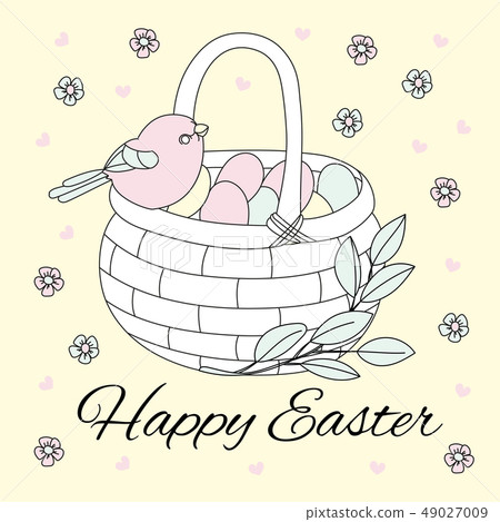 EASTER BIRD Great Religious Holy Holiday Cartoon EASTER BIRD Great Religious Holy Holiday Cartoon 49027009
