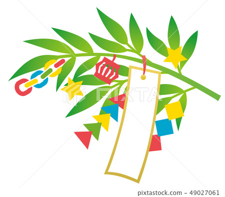 Tanabata paper strip mulberry leaf 49027061