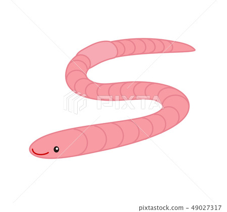 蚯蚓性格側身蚯蚓的性格 蚯蚓性格側身蚯蚓的性格 49027317