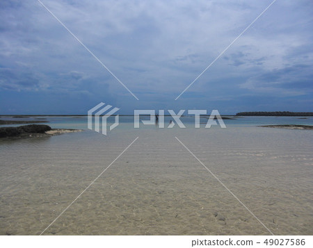 家庭獨自在海中 49027586