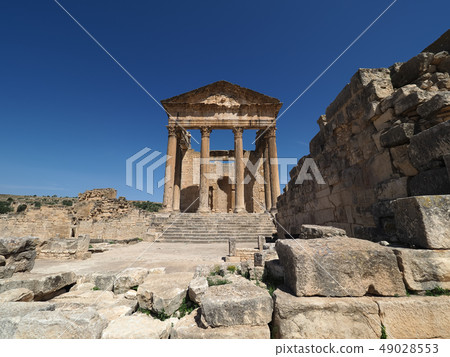 Tunisia · Dugga ruins / Roman Ruins of Dougga, Tunisia 49028553