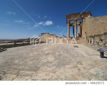 Tunisia · Dugga ruins / Roman Ruins of Dougga, Tunisia 49028571
