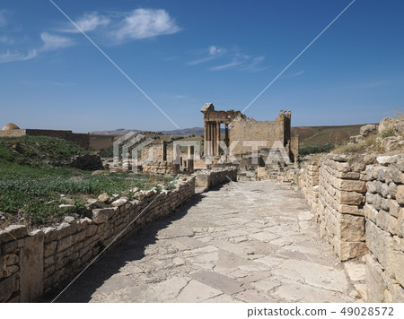 Tunisia · Dugga ruins / Roman Ruins of Dougga, Tunisia 49028572