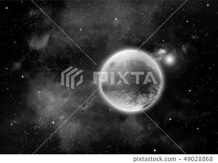 galaxy in a free space 49028868