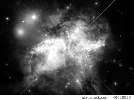 galaxy in a free space 49028956