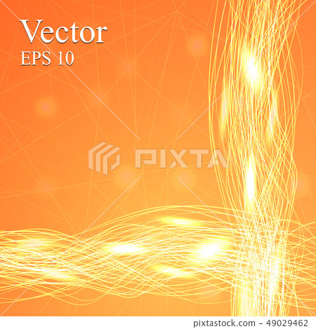 Abstract background design. Glowing wave. EPS 10 Abstract background design. Glowing wave. EPS 10 49029462