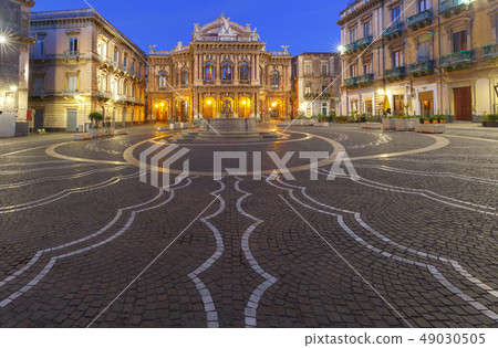 Catania. Theater Massimo Bellini. Catania. Theater Massimo Bellini. 49030505