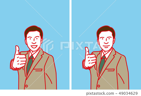 商人大拇指 49034629