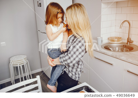 mother with daughter mother with daughter 49036649