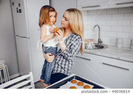 mother with daughter mother with daughter 49036654