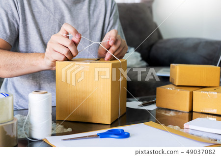 e-commerce shopping company concept, business 49037082