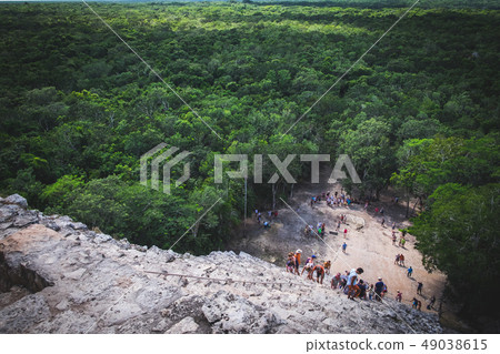 墨西哥廢墟，金字塔 49038615