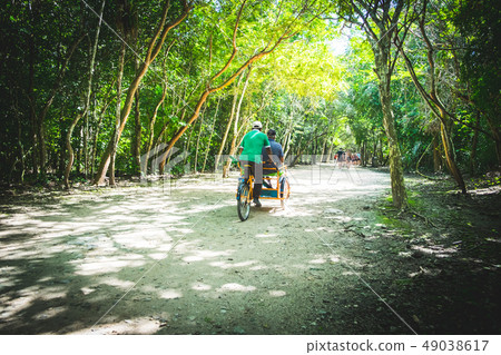 墨西哥廢墟，金字塔 49038617