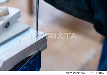 木匠生產各種電動工具，手工木製品，室內室內工作 49041087