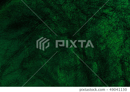 Dark green leather texture.  49041130