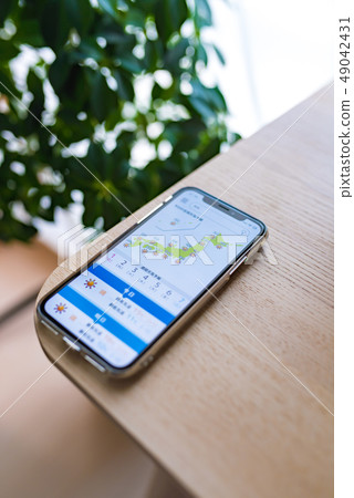 weather forecast, weather, smart phone 49042431