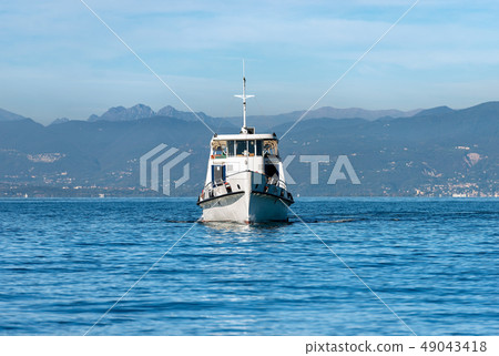 Ferry Boat in the Lake Garda - Lazise Italy 49043418