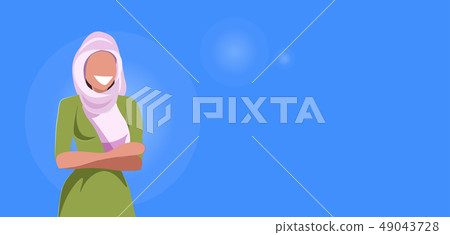 arab woman happy arabic girl wearing hijab fashion clothes muslim female cartoon character portrait arab woman happy arabic girl wearing hijab fashion clothes muslim female cartoon character portrait 49043728