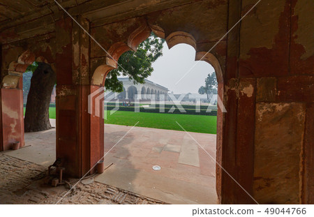 Inside an old architectural structure Inside an old architectural structure 49044766
