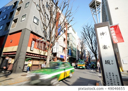 Tokyo cityscape of Japan I look at Kagurazaka Tokyo cityscape of Japan I look at Kagurazaka 49046655