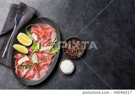 Marbled beef carpaccio 49046817
