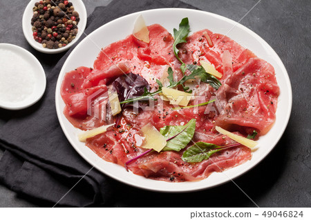 Marbled beef carpaccio 49046824