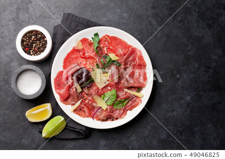 Marbled beef carpaccio 49046825