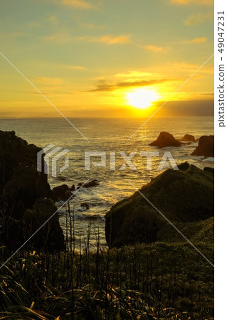 Dawn of Kiritappu Point Dawn of Kiritappu Point 49047231