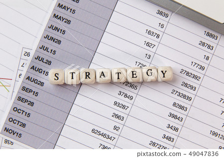 The strategy word on wood cube business content The strategy word on wood cube business content 49047836