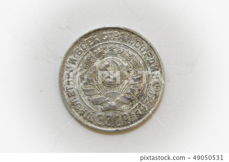10 kopecks 1925 reverse silver coin of Russia 10 kopecks 1925 reverse silver coin of Russia 49050531