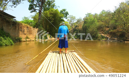 Bamboo-boat-raft Bamboo-boat-raft 49051224