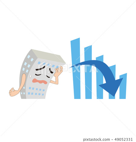 企業管理業績下跌股價暴跌坍塌 49052331