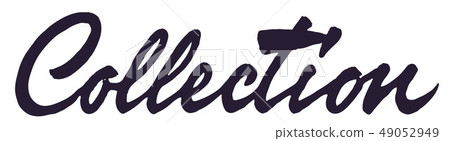 Collection vector lettering - Stock Illustration [49052949] - PIXTA