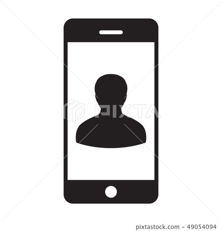 Technology icon vector male person profile avatar Technology icon vector male person profile avatar 49054094
