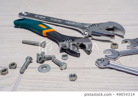adjustable spanners and wrenches, nuts and bolts adjustable spanners and wrenches, nuts and bolts 49054314