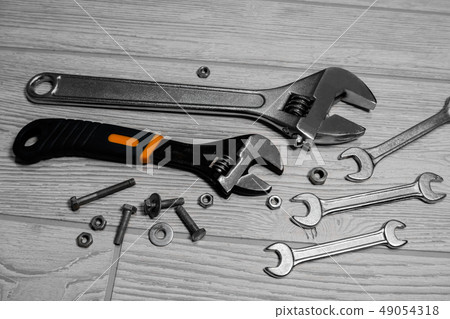 adjustable spanners and wrenches, nuts and bolts adjustable spanners and wrenches, nuts and bolts 49054318