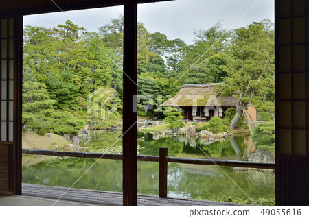 在松島期間的Katsura皇宮Tsukinha塔 49055616