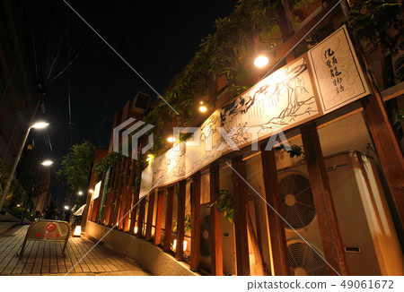東京都市風景Kagurazaka在日本 49061672