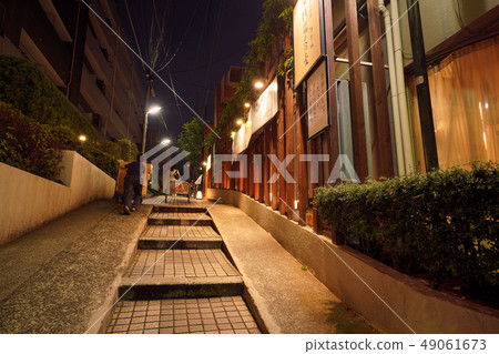東京都市風景Kagurazaka在日本 49061673