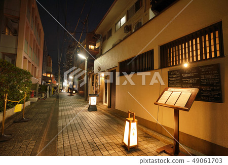 東京都市風景Kagurazaka在日本 東京都市風景Kagurazaka在日本 49061703