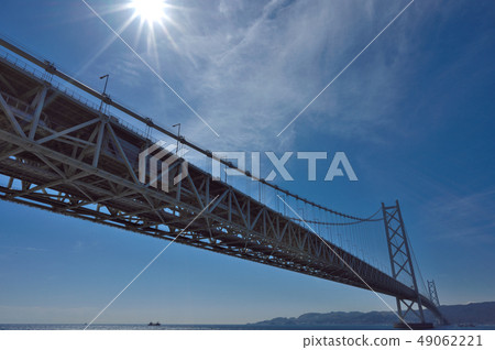 Sun and Akashi Channel Bridge (Part 2) 49062221
