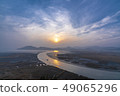 Korea suncheon bay sunset 49065296