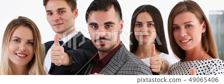 Teamwork business concept group people ok Teamwork business concept group people ok 49065406
