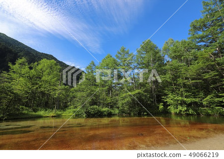 Summer view of Kamikochi Summer view of Kamikochi 49066219